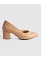 Tacones Texturizados  Para Mujer Café Patprimo de Patprimo