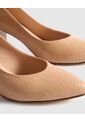 Tacones Texturizados  Para Mujer Café Patprimo de Patprimo