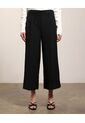 Pantalón Culotte Casual  Para Mujer Negro Patprimo de Patprimo