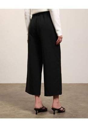 Pantalón Culotte Casual  Para Mujer Negro Patprimo