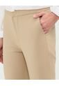 Pantalón Capri Con Taches  Para Mujer Beige Patprimo de Patprimo