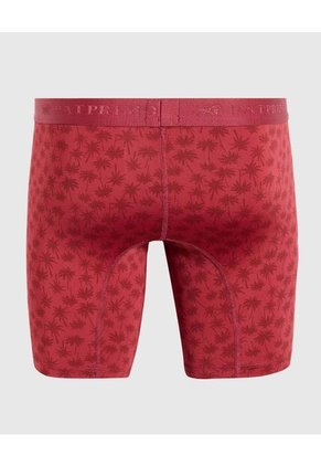 Bóxer Medio Estampado X1 Para Hombre Rojo Patprimo