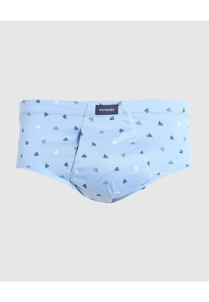 Boxer Para Hombre Clasico Color Azul Marca Patprimo #10044-H0