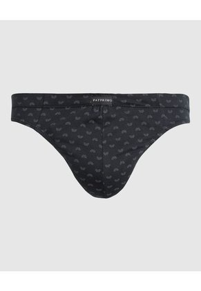 Boxer X1 Para Hombre Tanga Color Negro Marca Patprimo #10054-H0