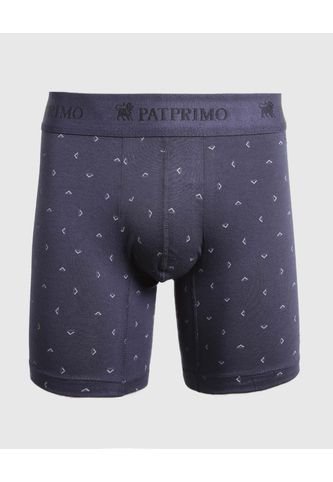 Boxer X1 Para Hombre Filete Medio Color Azul Marca Patprimo #44000180 Patprimo