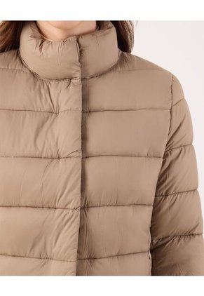 Chaqueta Para Mujer Acolchada Color Café Marca Patprimo #30080563