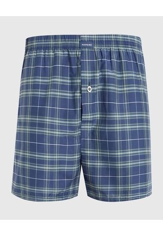 Boxer Para Hombre Bragueta Amplio Color Azul Marca Patprimo #10470-H0 Patprimo