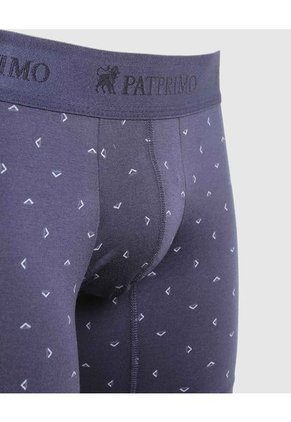 Boxer X1 Para Hombre Filete Medio Color Azul Marca Patprimo #44000180