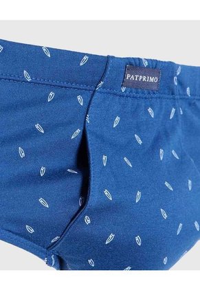 Boxer Para Hombre Clasico Color Azul Marca Patprimo #10044-H0