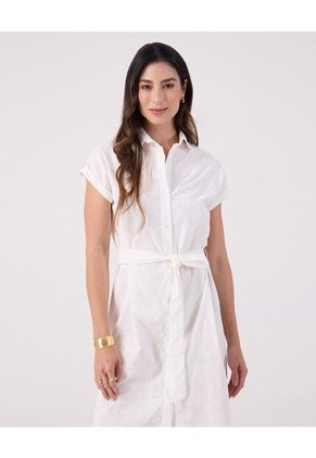 Vestido Para Mujer M/C Corto Color Blanco Marca Patprimo #30171054