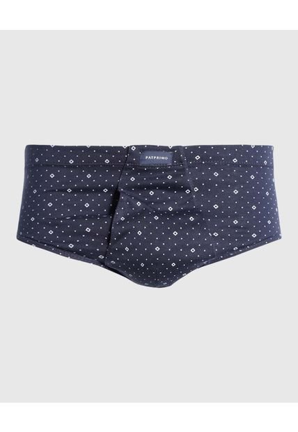 Boxer Para Hombre Clasico Color Azul Marca Patprimo #10044-H0