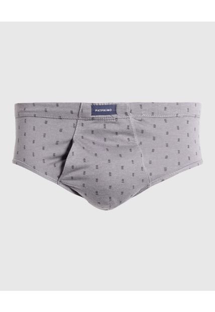 Boxer Para Hombre Clasico Color Gris Marca Patprimo #10044-H0