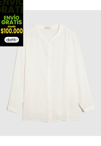 Blusa Para Mujer Manga Larga Color Crema Marca Patprimo #14121396 Patprimo