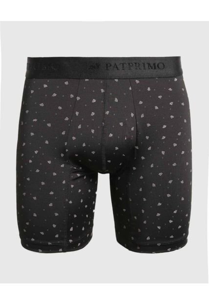 Boxer Para Hombre Fleat Seamer Medio Color Negro Marca Patprimo #44000194