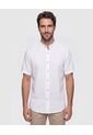 Camisa Cuello Mao Unicolor Para Hombre  Para Hombre Negro Patprimo de Patprimo