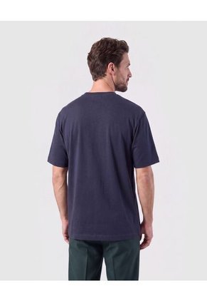 Camiseta Cuello Redondo Manga Corta Hombre  Para Hombre Negro Patprimo