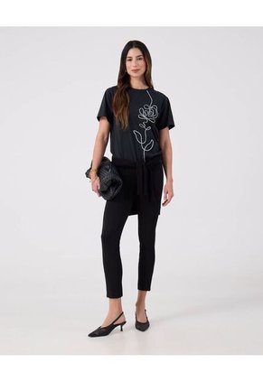 Leggins Para Mujer Largo Color Negro Marca Patprimo #30230866