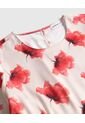 Vestido Con Elástico En Cintura Y Manga Mariposa  Curvy  Para Mujer Rojo Patprimo de Patprimo
