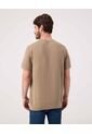 Camiseta Para Hombre Manga Corta Cuello Redondo Color Beige Marca Patprimo #44090942 de Patprimo