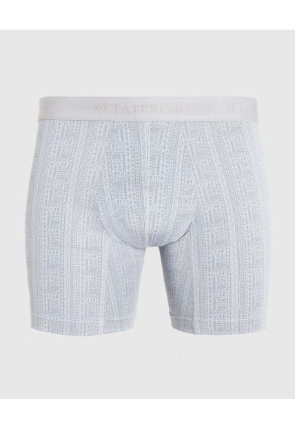 Boxer Para Hombre Fleat Seamer Medio Color Gris Marca Patprimo #44000413