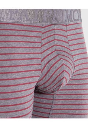 Boxer X1 Para Hombre Fleat Seamer Medio Color Gris Marca Patprimo #44000201