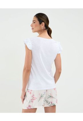 Pijama Para Mujer M/C P/C Color Blanco Marca Patprimo #30040297