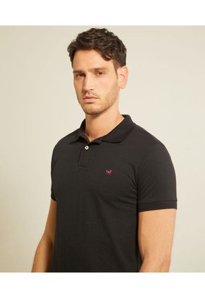 Polo Para Hombre Cuello Tejido Sin Bolsillo Color Negro Marca Patprimo #44112316