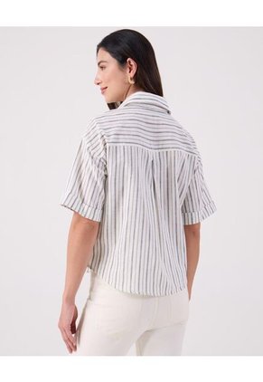 Camisa Para Mujer Manga Corta Color Blanco Marca Patprimo #30010760