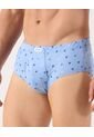 Boxer Para Hombre Clasico Color Azul Marca Patprimo #10044-51 de Patprimo