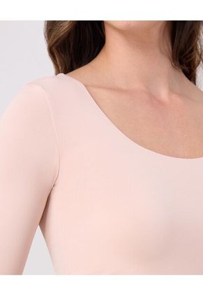 Camiseta Para Mujer Manga 3/4 Cuello Redondo Color Rosa Marca Patprimo #30093853