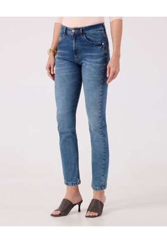 Jean Para Mujer Slim Color Azul Marca Patprimo #30160491 Patprimo