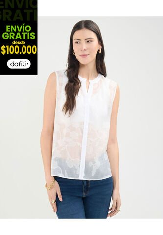 Blusa Para Mujer Manga Sisa Color Crudo Marca Patprimo #30123456 Patprimo