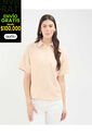 Camisa Para Mujer Manga Corta Color Rosa Marca Patprimo #30010673 de Patprimo