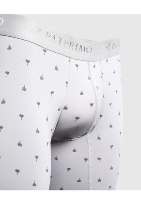 Boxer X1 Para Hombre Fleat Seamer Medio Color Gris Marca Patprimo #44000194