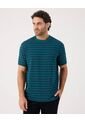 Camiseta Para Hombre Manga Corta Cuello Redondo Color Verde Marca Patprimo #44090934 de Patprimo