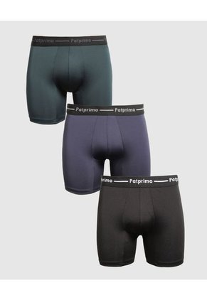 Boxer X3 Para Hombre Filete Medio Color Surtido Marca Patprimo #44420003