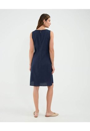 Vestido Para Mujer M/Sisa Medio Color Azul Marca Patprimo #30171035