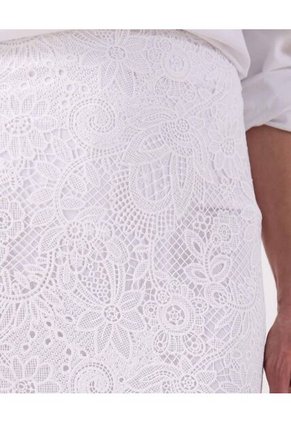 Falda Para Mujer Medio Color Blanco Marca Patprimo #30140416