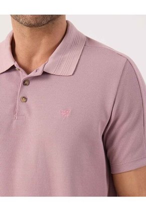 Polo Para Hombre Cuello Tejido Sin Bolsillo Color Rosa Marca Patprimo #44112753
