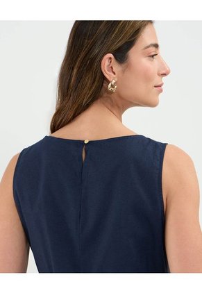 Vestido Para Mujer M/Sisa Medio Color Azul Marca Patprimo #30171035