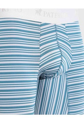 Boxer X1 Para Hombre Fleat Seamer Medio Color Azul Marca Patprimo #44000199