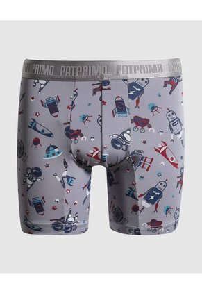 Boxer Para Niño Filete Medio Color Gris  Marca Patprimo #63000071