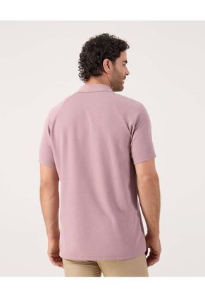 Polo Para Hombre Cuello Tejido Sin Bolsillo Color Rosa Marca Patprimo #44112753