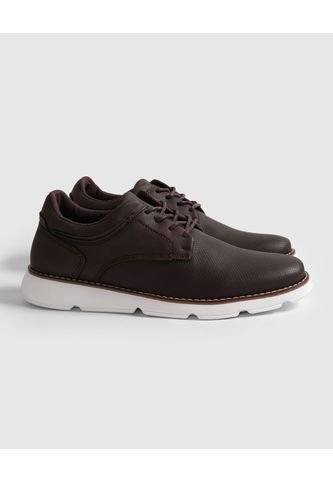 Oxford Para Hombre  Color Café Marca Patprimo #44730039 Patprimo