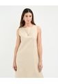 Vestido Para Mujer M/Sisa Medio Color Beige Marca Patprimo #30171039 de Patprimo