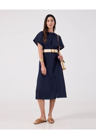 Vestido Para Mujer M/C Medio Color Azul Marca Patprimo #30171083 Patprimo