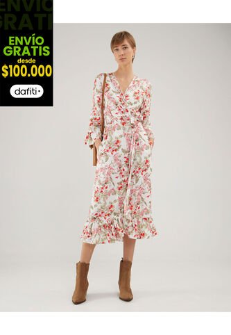 Chaqueta Para Mujer Kimono Color Rojo  Marca Patprimo #30080528 Patprimo