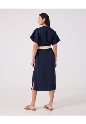 Vestido Para Mujer M/C Medio Color Azul Marca Patprimo #30171083