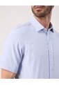 Camisa Para Hombre Manga Corta Sin Bolsillo Cuello Casual M Color Azul Marca Patprimo #44013178 de Patprimo