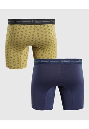 Boxer X2 Para Hombre Fleat Seamer Medio Color Surtido Marca Patprimo #44410001
